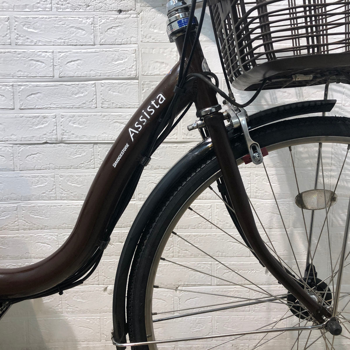 ブリヂストン アシスタ DX ブラウン 26インチ YB046 【中古車】