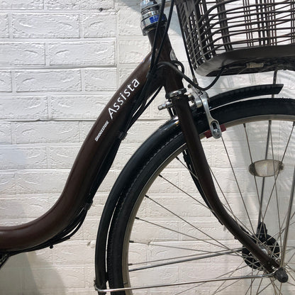 ブリヂストン アシスタ DX ブラウン 26インチ YB046 【中古車】