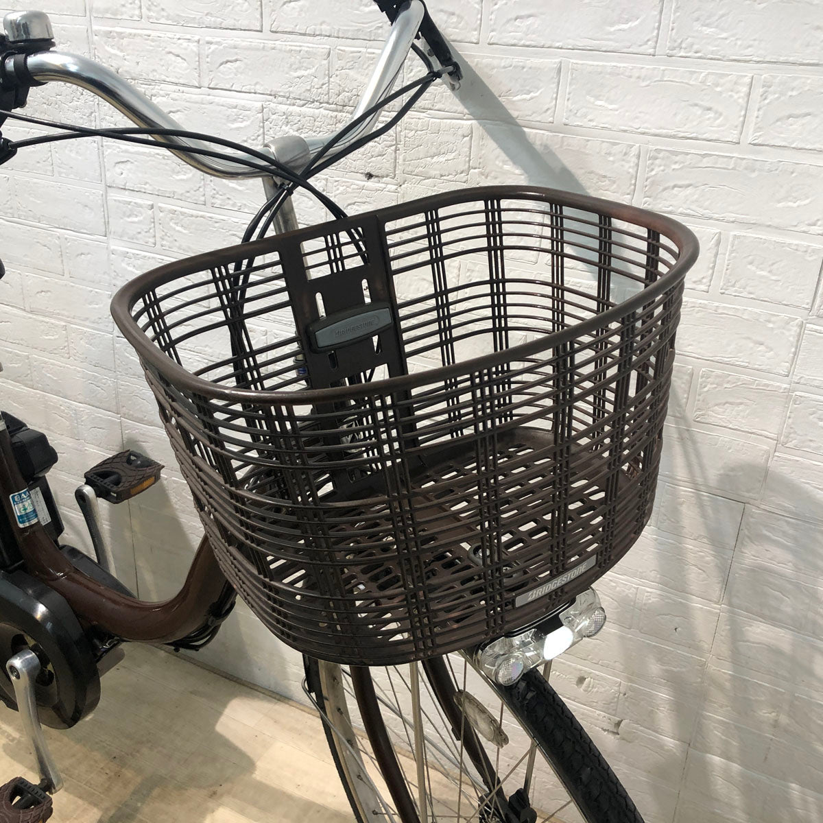 中古電動自転車 ブリヂストン アシスタ DX ブラウン 26インチ YB046