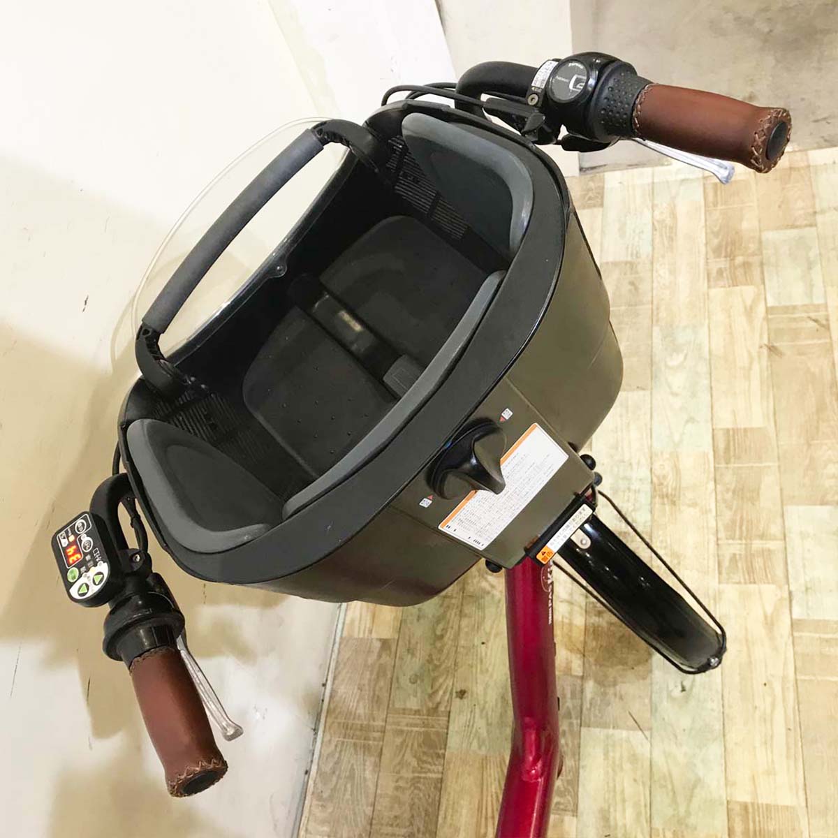 中古電動自転車 ヤマハ PAS Kiss mini パス キッス ミニ ピンク 20インチ KA059