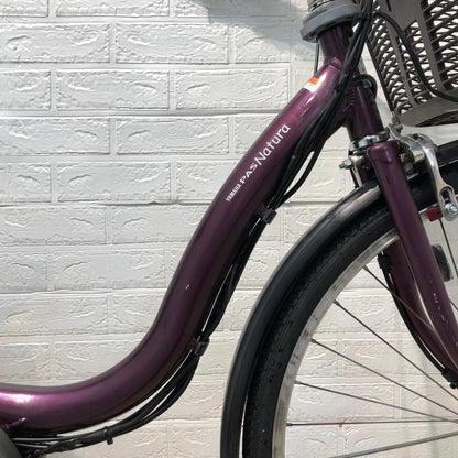 ヤマハ PAS ナチュラ S パープル 26インチ YP067 【中古車】
