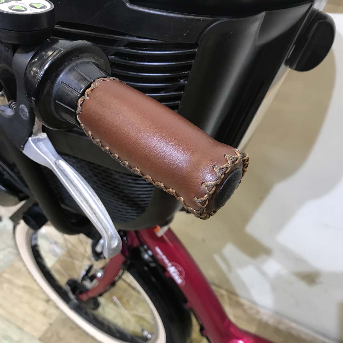 中古電動自転車 ヤマハ PAS Kiss mini パス キッス ミニ ピンク 20インチ KA059