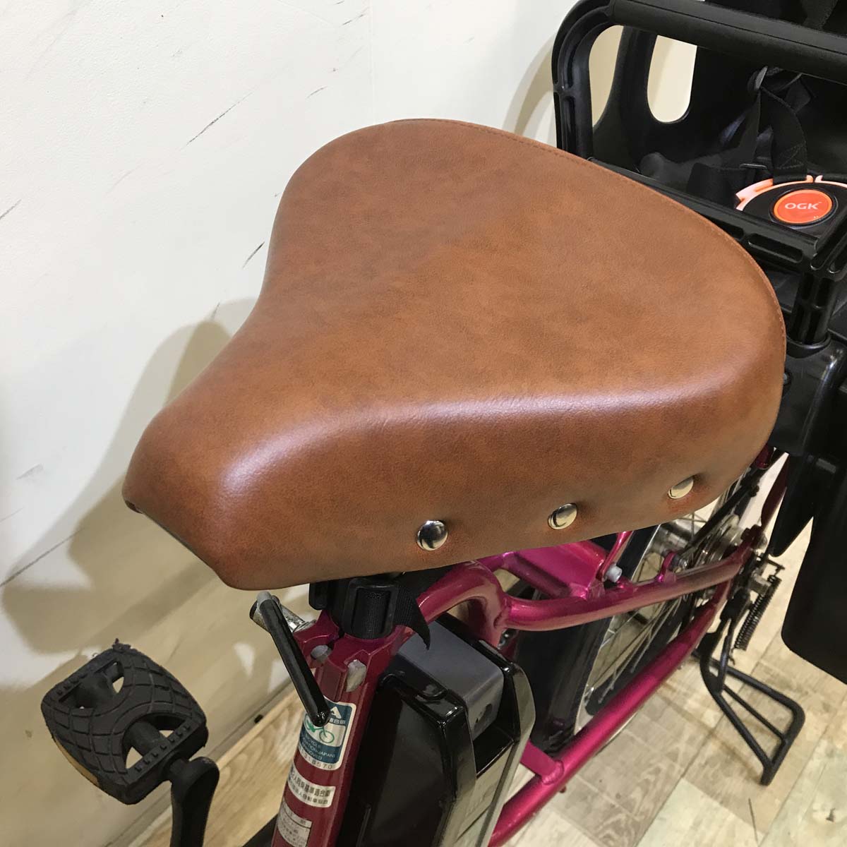 ヤマハ PAS Kiss mini パス キッス ミニ ピンク 20インチ KA059【中古車】