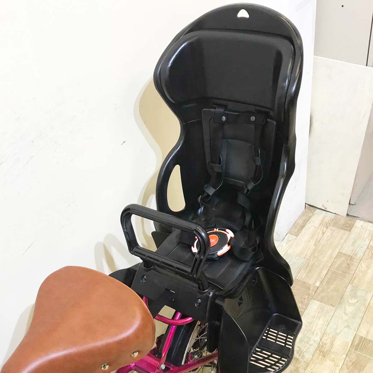 中古電動自転車 ヤマハ PAS Kiss mini パス キッス ミニ ピンク 20インチ KA059