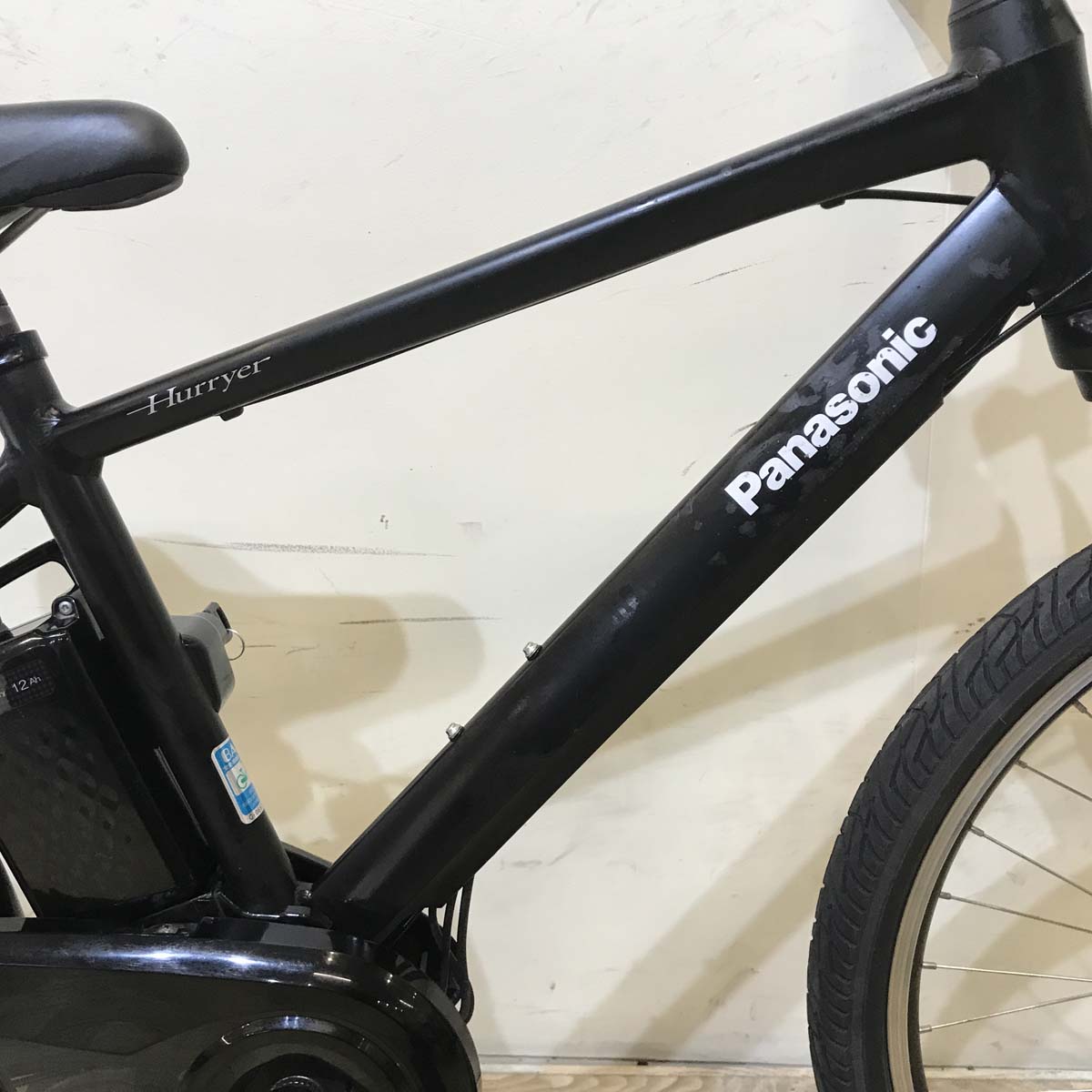 中古電動自転車 パナソニック ハリヤ ブラック 26インチ KA060 
