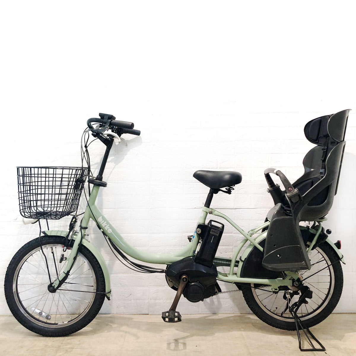 ブリヂストン bikke MOB e ビッケ モブ イー グリーン 20インチ YU077 