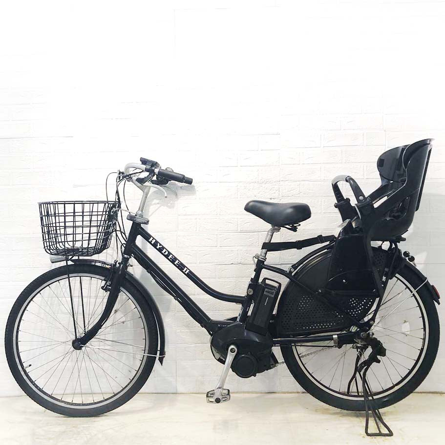 中古電動自転車 ブリヂストン ハイディ2 ネイビー 26インチ YG090