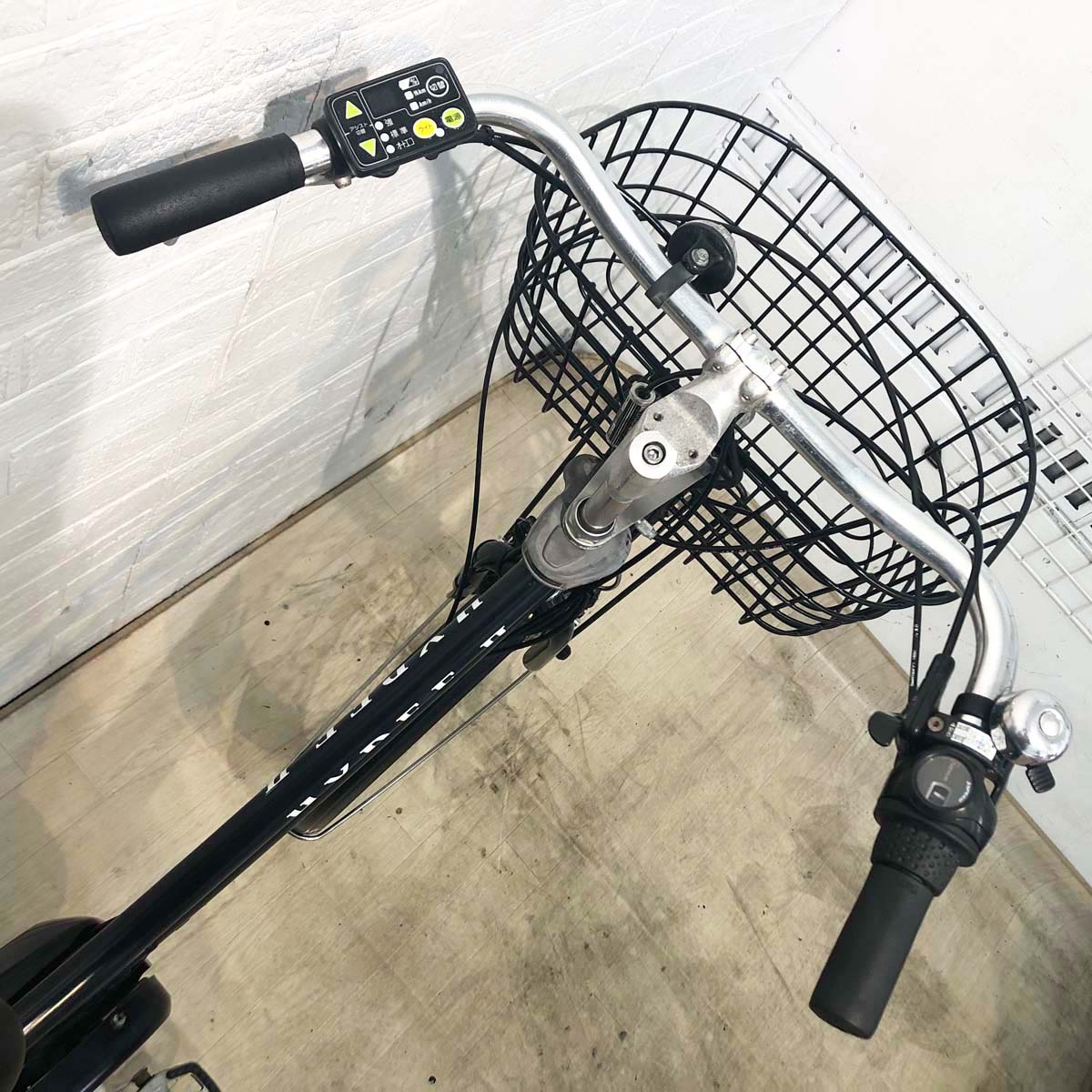 中古電動自転車 ブリヂストン ハイディ2 ネイビー 26インチ YG090