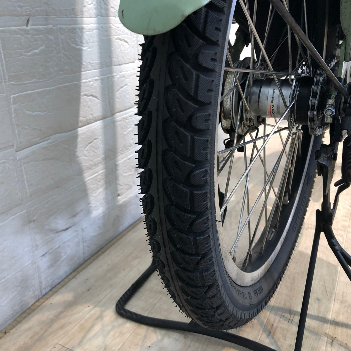ブリヂストン bikke MOB e ビッケ モブ イー グリーン 20インチ YU077 
