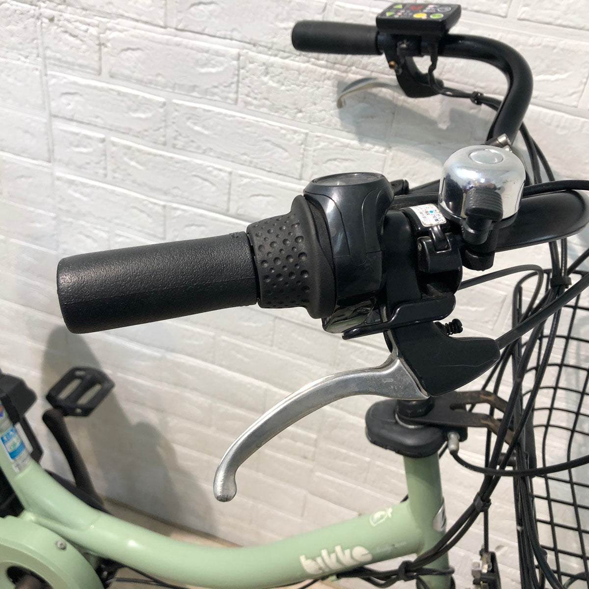 ブリヂストン bikke MOB e ビッケ モブ イー グリーン 20インチ YU077 