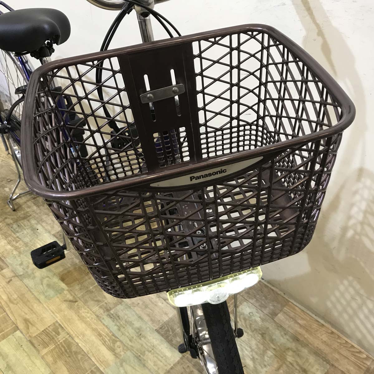 中古電動自転車 パナソニック ビビ DX ブルー 26インチ KF085 