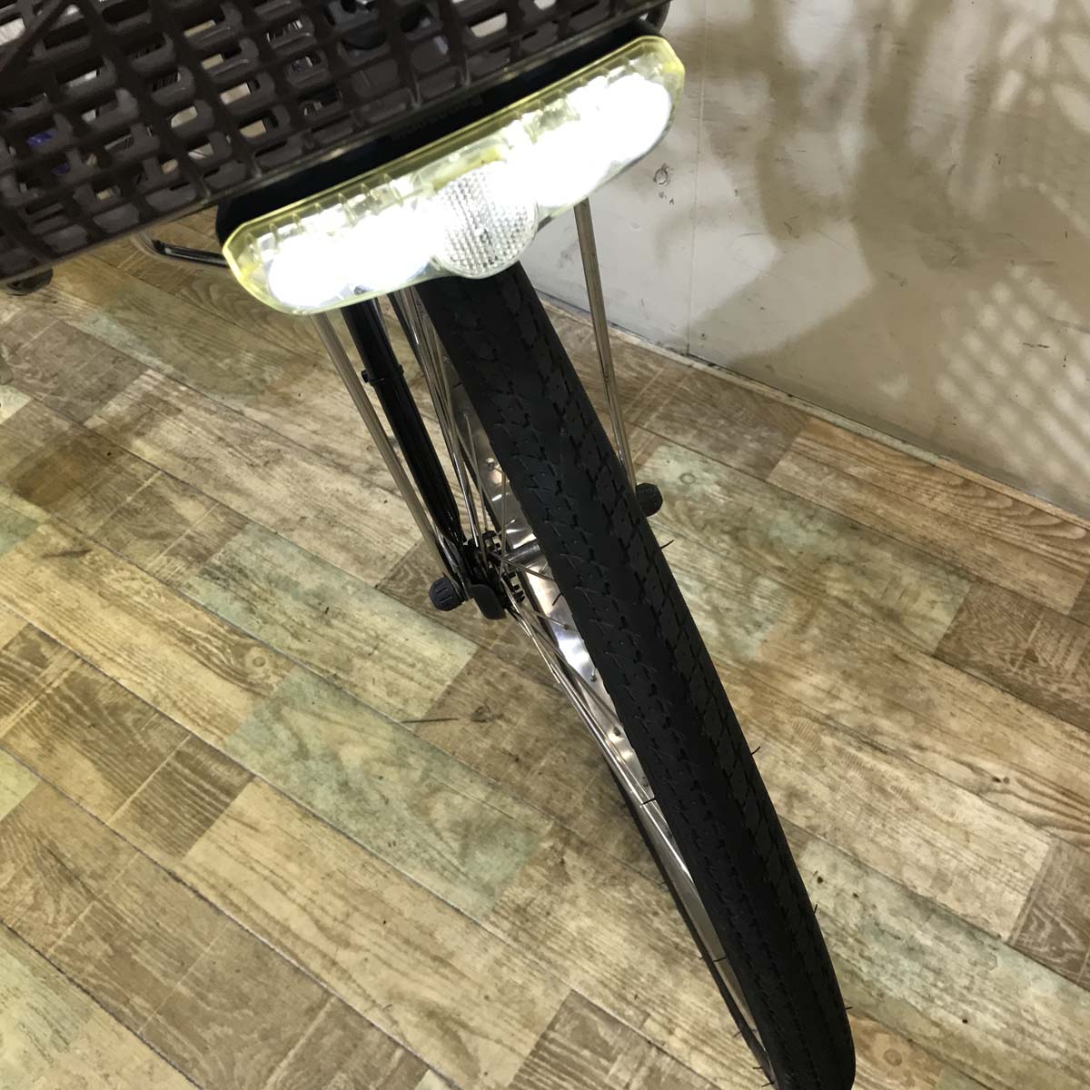 中古電動自転車 パナソニック ビビ DX ブルー 26インチ KF085 