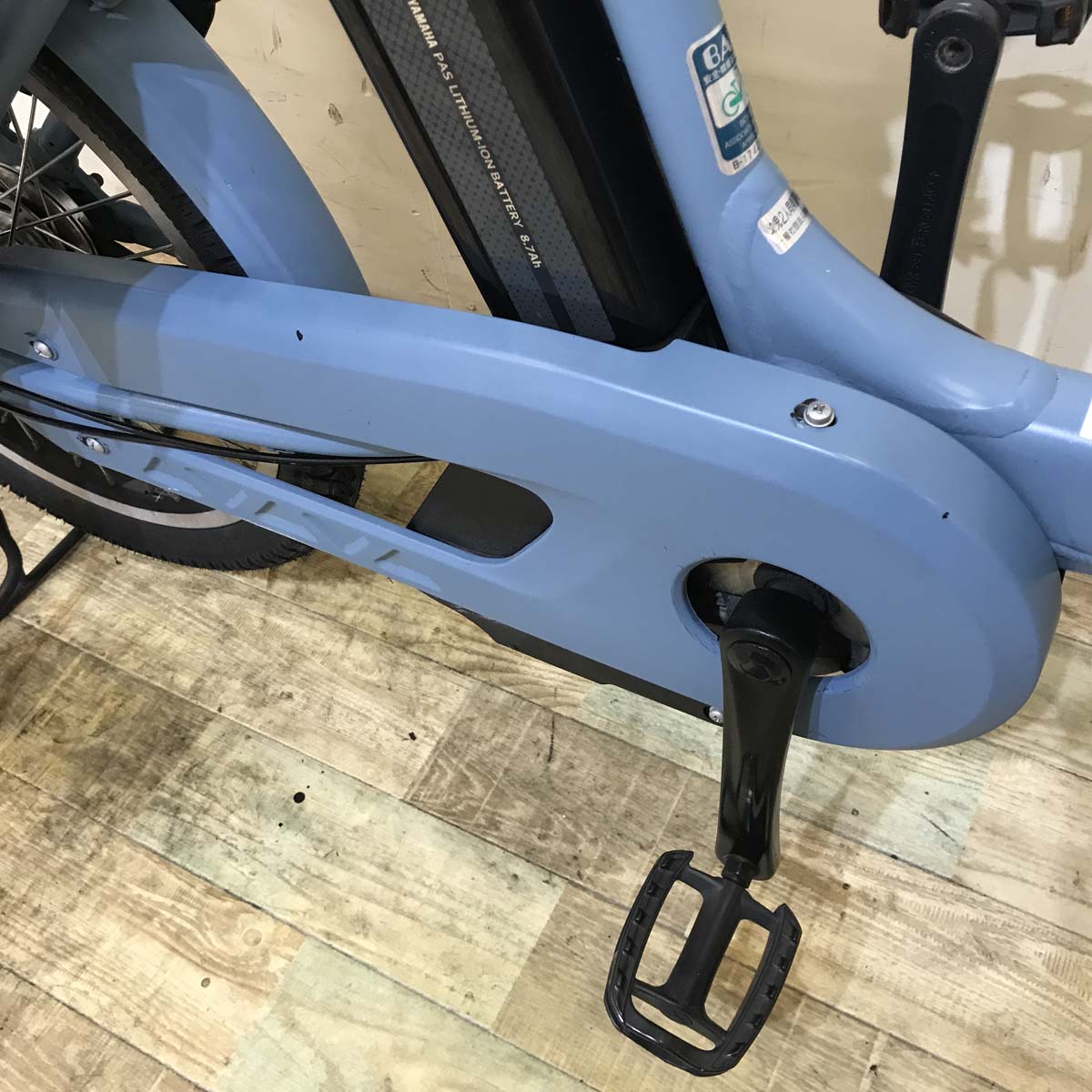 中古電動自転車 ヤマハ PAS Babby un パス バビー アン ブルー 20インチ KA061