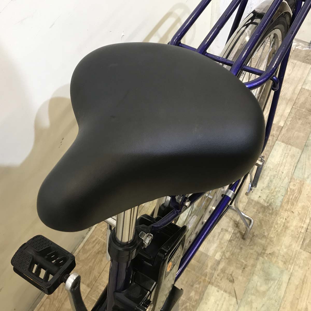中古電動自転車 パナソニック ビビ DX ブルー 26インチ KF085 