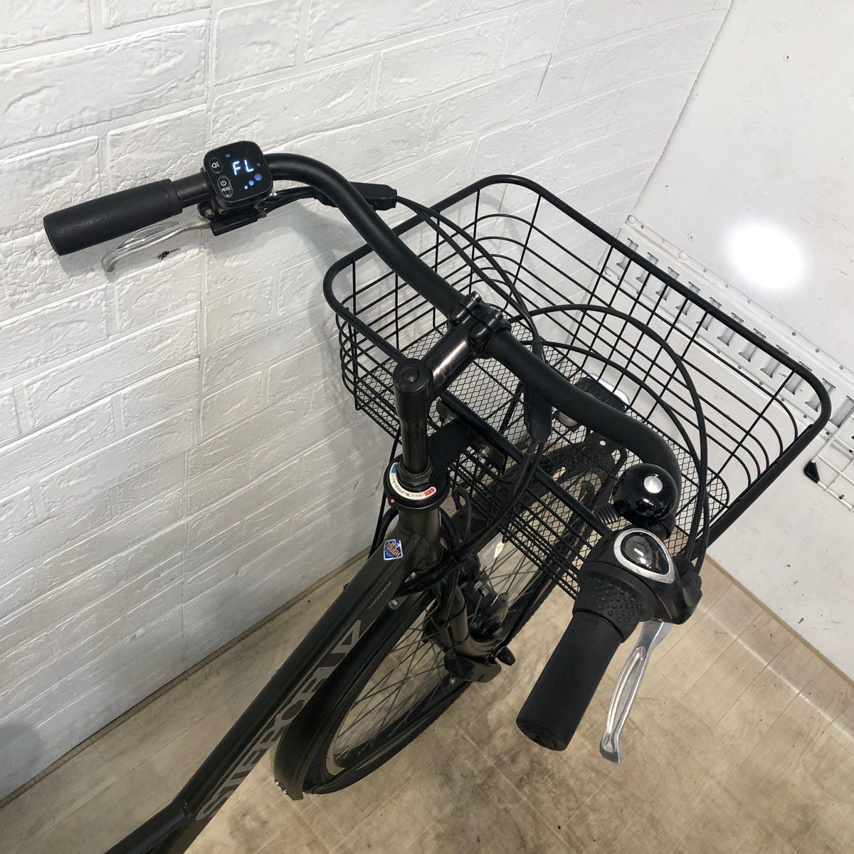 中古電動自転車 ブリヂストン ステップクルーズ e カーキ 26インチ YB049