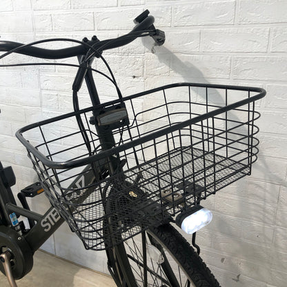 ブリヂストン ステップクルーズ e カーキ 26インチ YB049 【中古車】