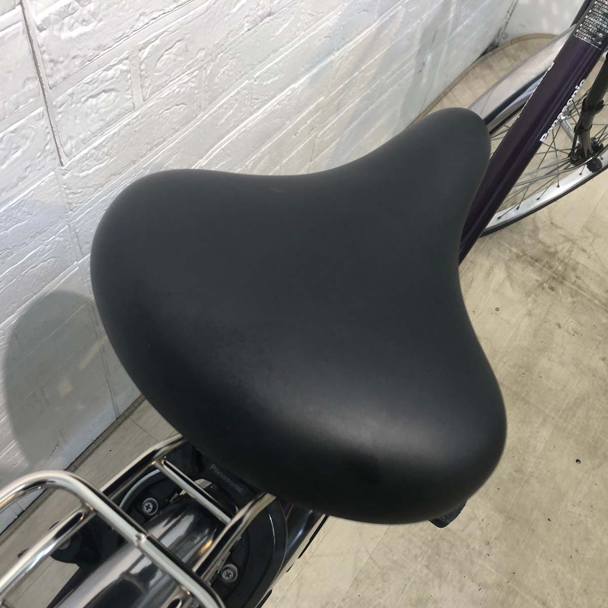 中古電動自転車 パナソニック ビビYX パープル 26インチ YG091