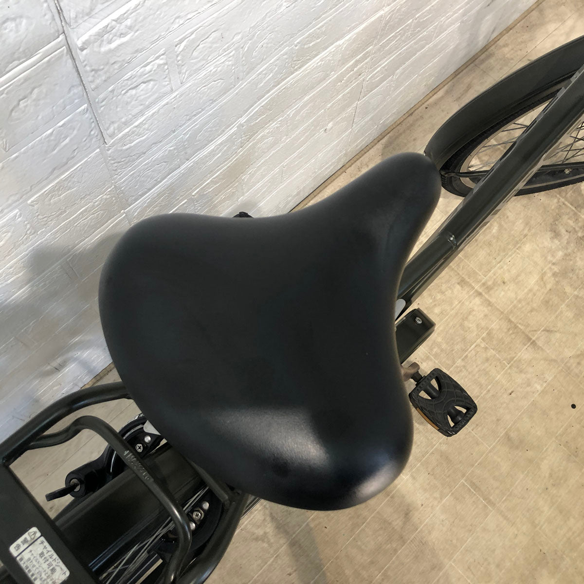 中古電動自転車 ブリヂストン ステップクルーズ e カーキ 26インチ YB049