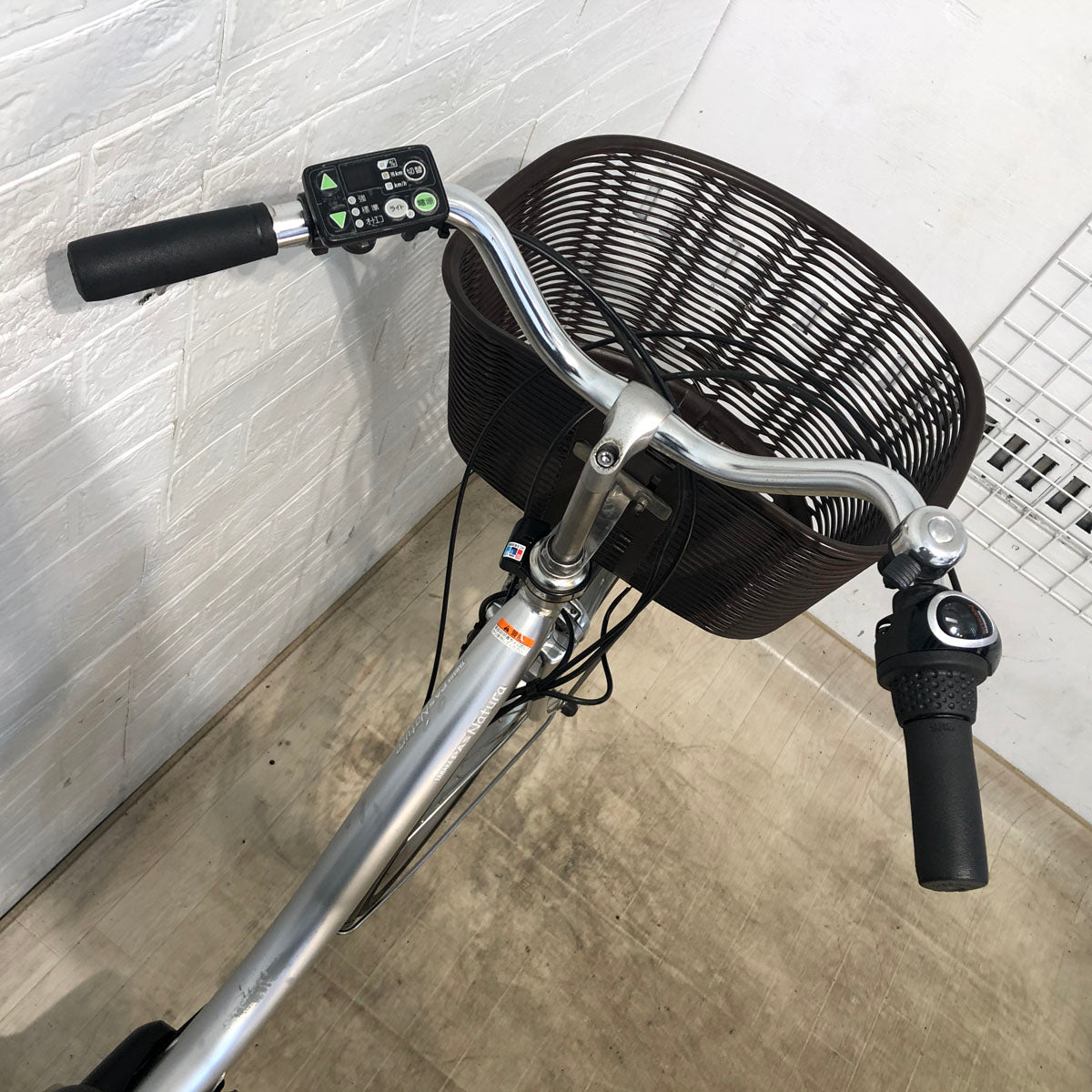 中古電動自転車 ヤマハ PAS ナチュラ L シルバー 26インチ YB050