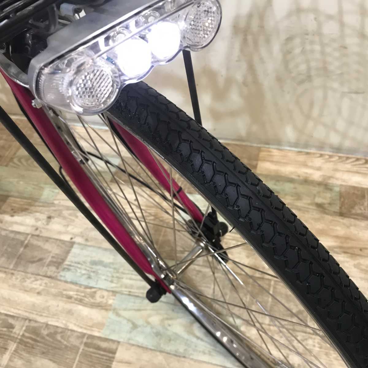 ヤマハ PAS ナチュラ L ピンク 26インチ KR073  【中古車】