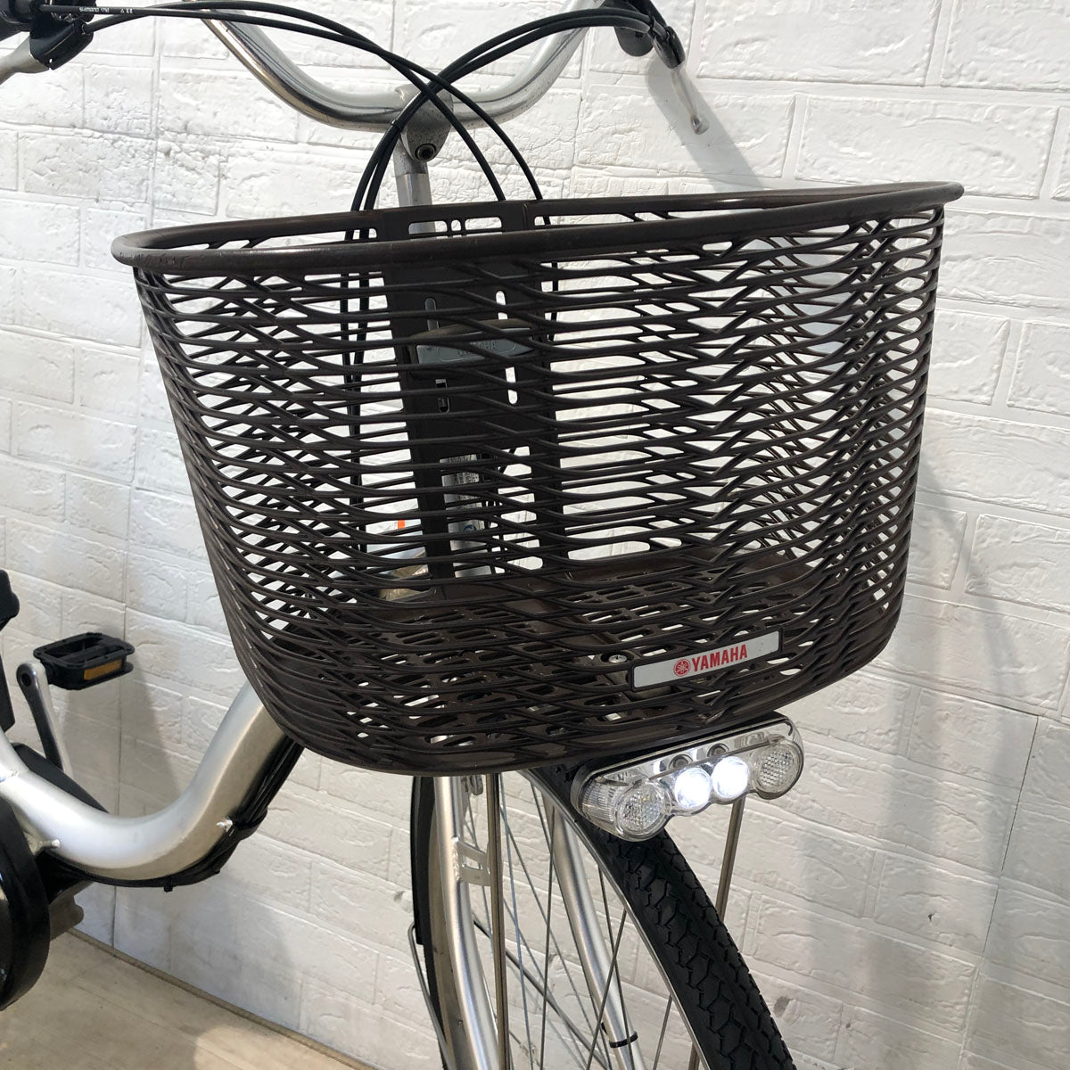 中古電動自転車 ヤマハ PAS ナチュラ L シルバー 26インチ YB050