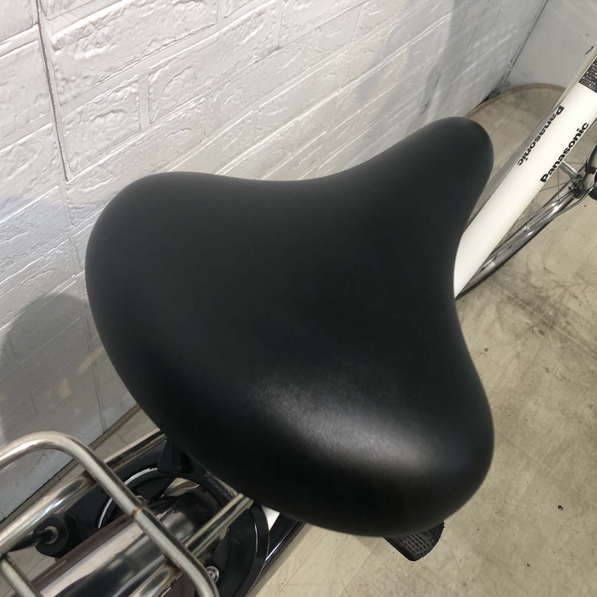 中古電動自転車 パナソニック ビビDX ホワイト 26インチ YG092