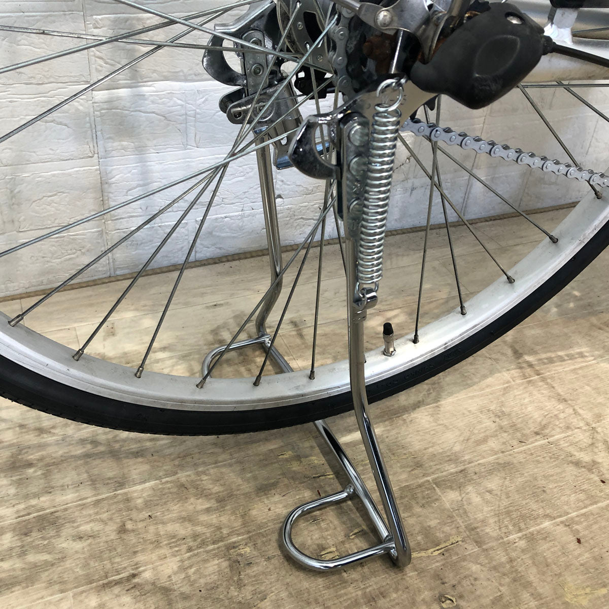 中古電動自転車 ヤマハ PAS ナチュラ L シルバー 26インチ YB050