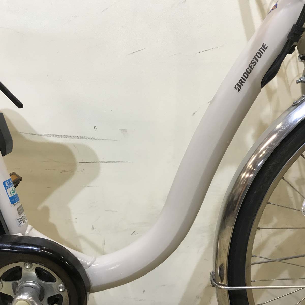 中古電動自転車  ブリヂストン フロンティア DX グレージュ 26インチ KA063