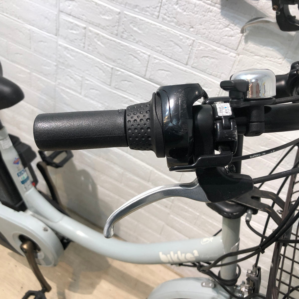 電動自転車 ブリヂストン bikke 2 e ビッケ ツー イー グレー 20インチ YU079 【中古車】