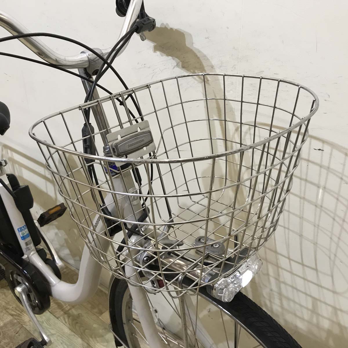 中古電動自転車  ブリヂストン フロンティア DX グレージュ 26インチ KA063