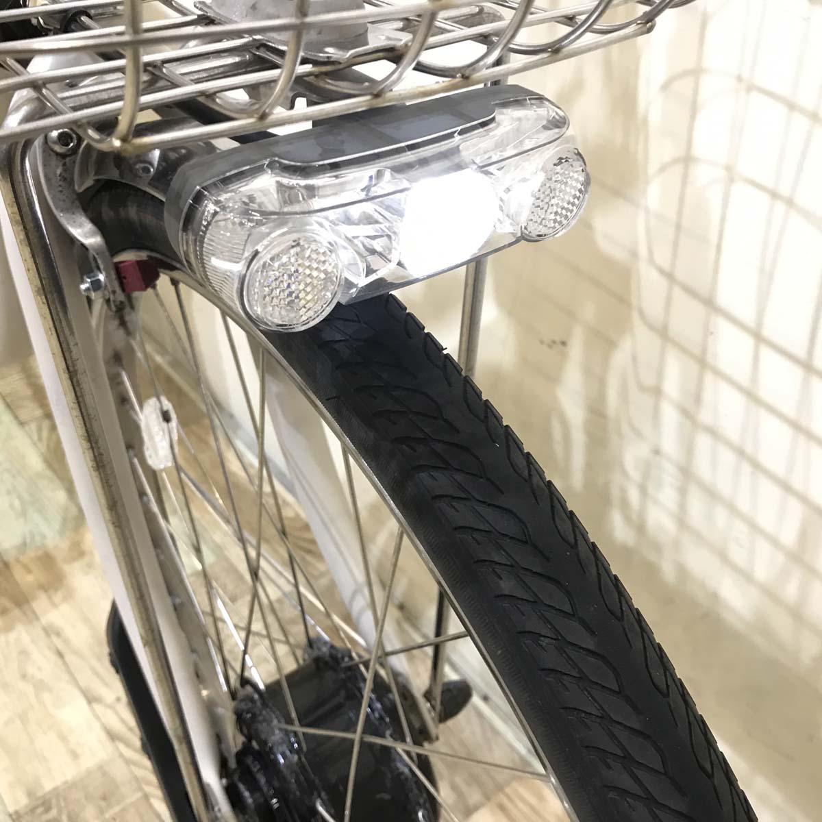 中古電動自転車  ブリヂストン フロンティア DX グレージュ 26インチ KA063