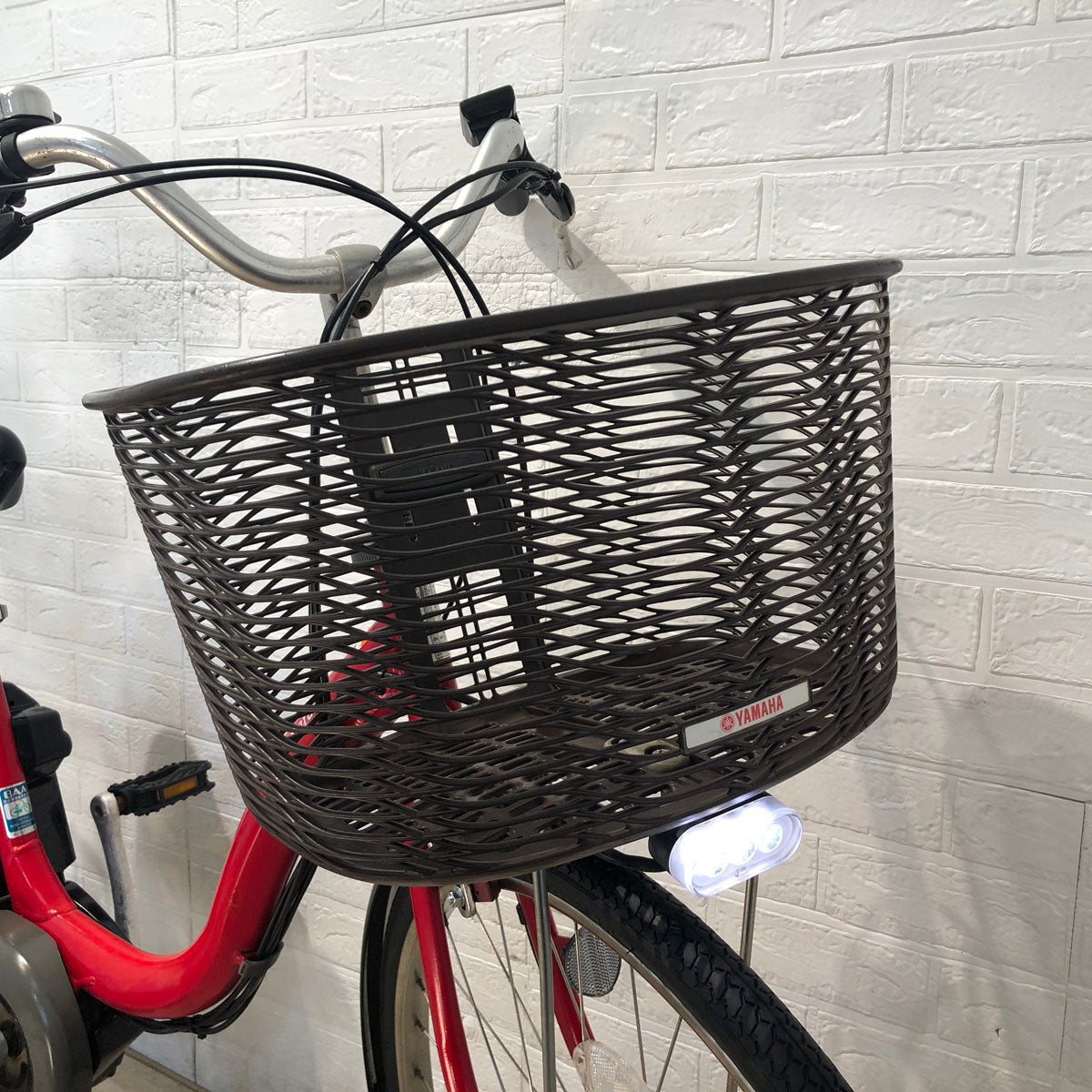 中古電動自転車 ヤマハ PAS ナチュラ M レッド 26インチ YB051