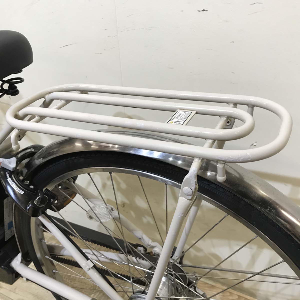 中古電動自転車  ブリヂストン フロンティア DX グレージュ 26インチ KA063