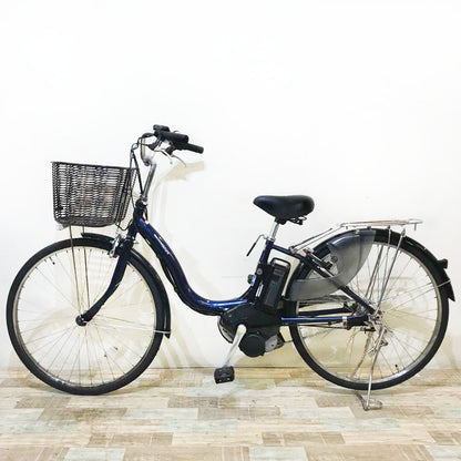 ヤマハ PAS ナチュラ XL ネイビー 26インチ KR074 【中古車】