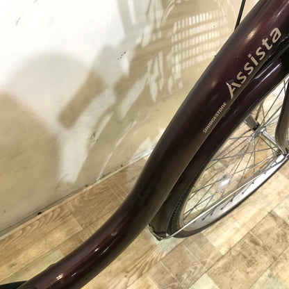 ブリヂストン アシスタ ベーシック ブラウン 26インチ KA064 【中古車】