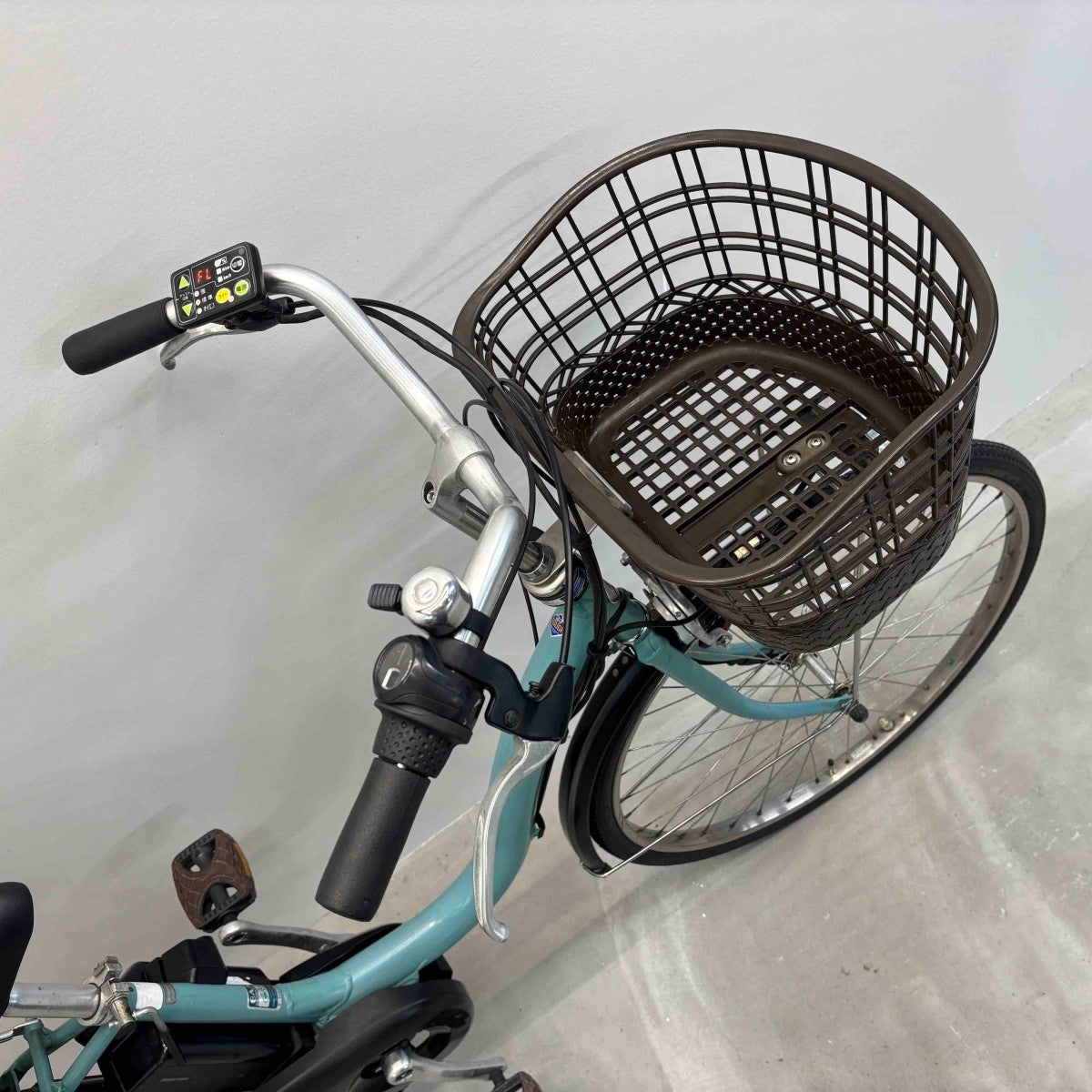 中古電動自転車 ブリヂストン アシスタDX グリーン 26インチ YJ114
