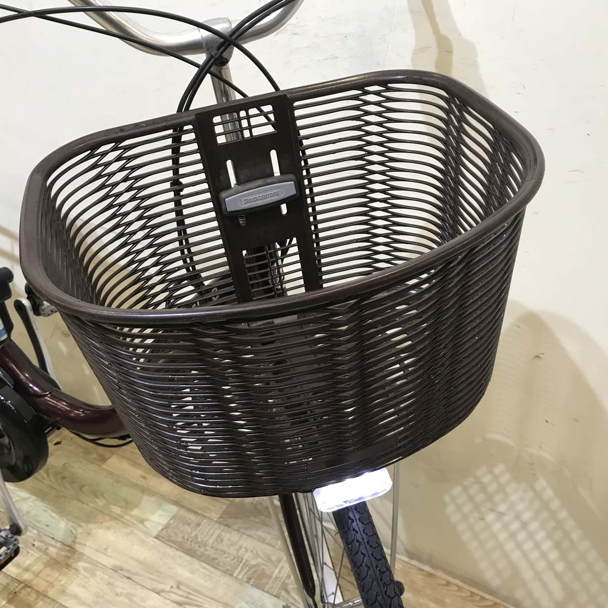 中古電動自転車 ブリヂストン アシスタ ベーシック ブラウン 26インチ KA064 