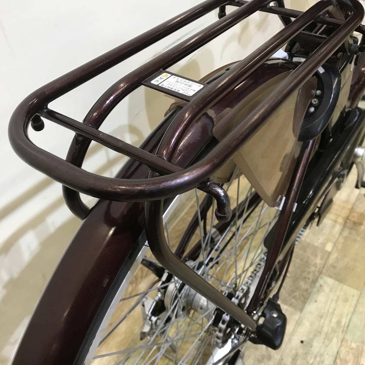 ブリヂストン アシスタ ベーシック ブラウン 26インチ KA064 【中古車】