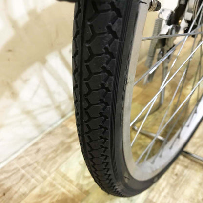 ブリヂストン アシスタ ベーシック ブラウン 26インチ KA064 【中古車】