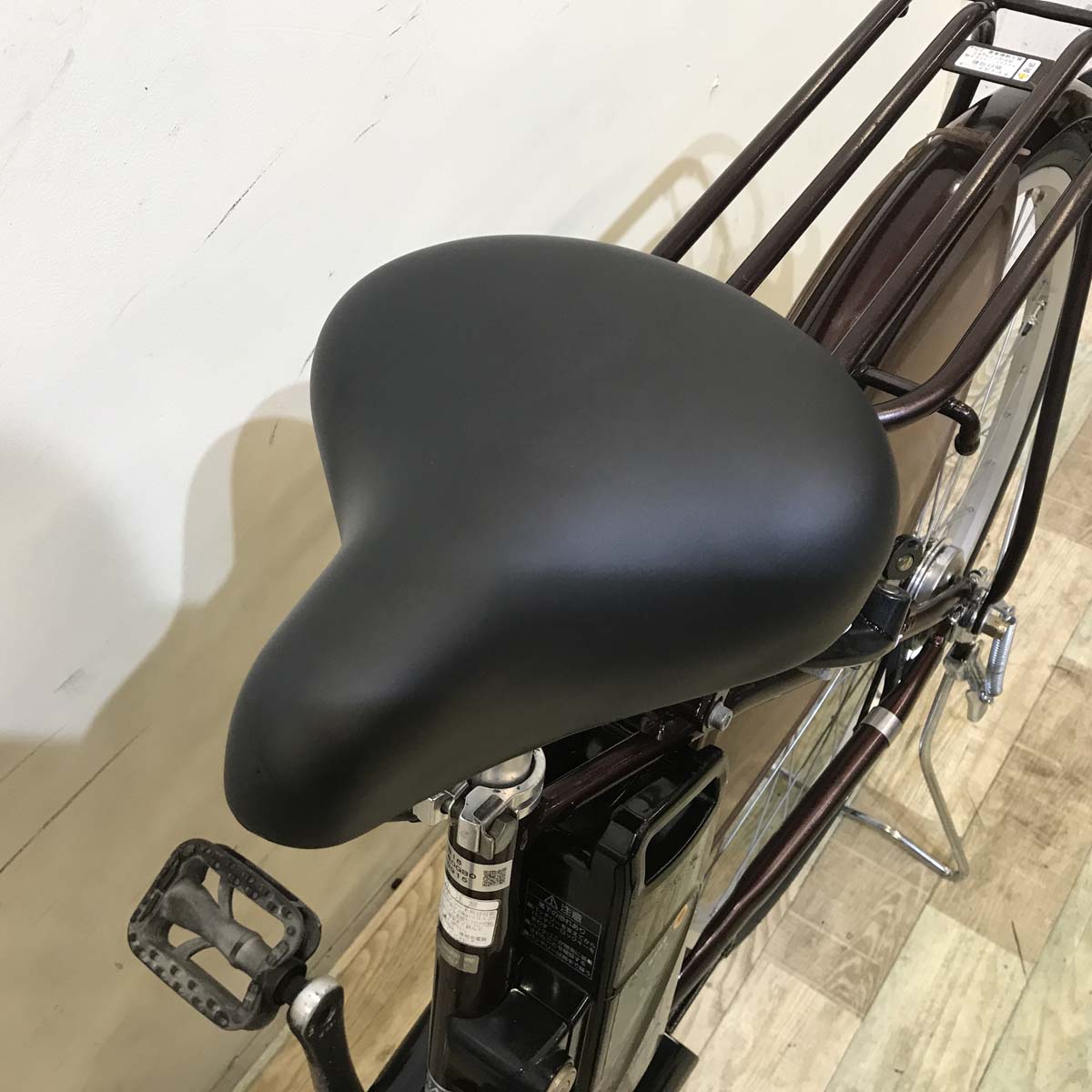 中古電動自転車 ブリヂストン アシスタ ベーシック ブラウン 26インチ KA064 