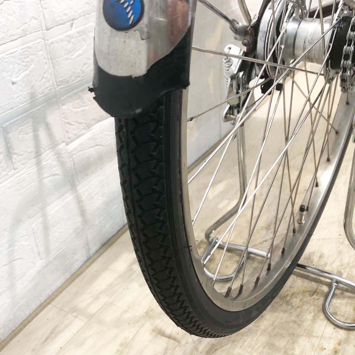 中古電動自転車 パナソニック ビビNX ブラウン 26インチ YG094