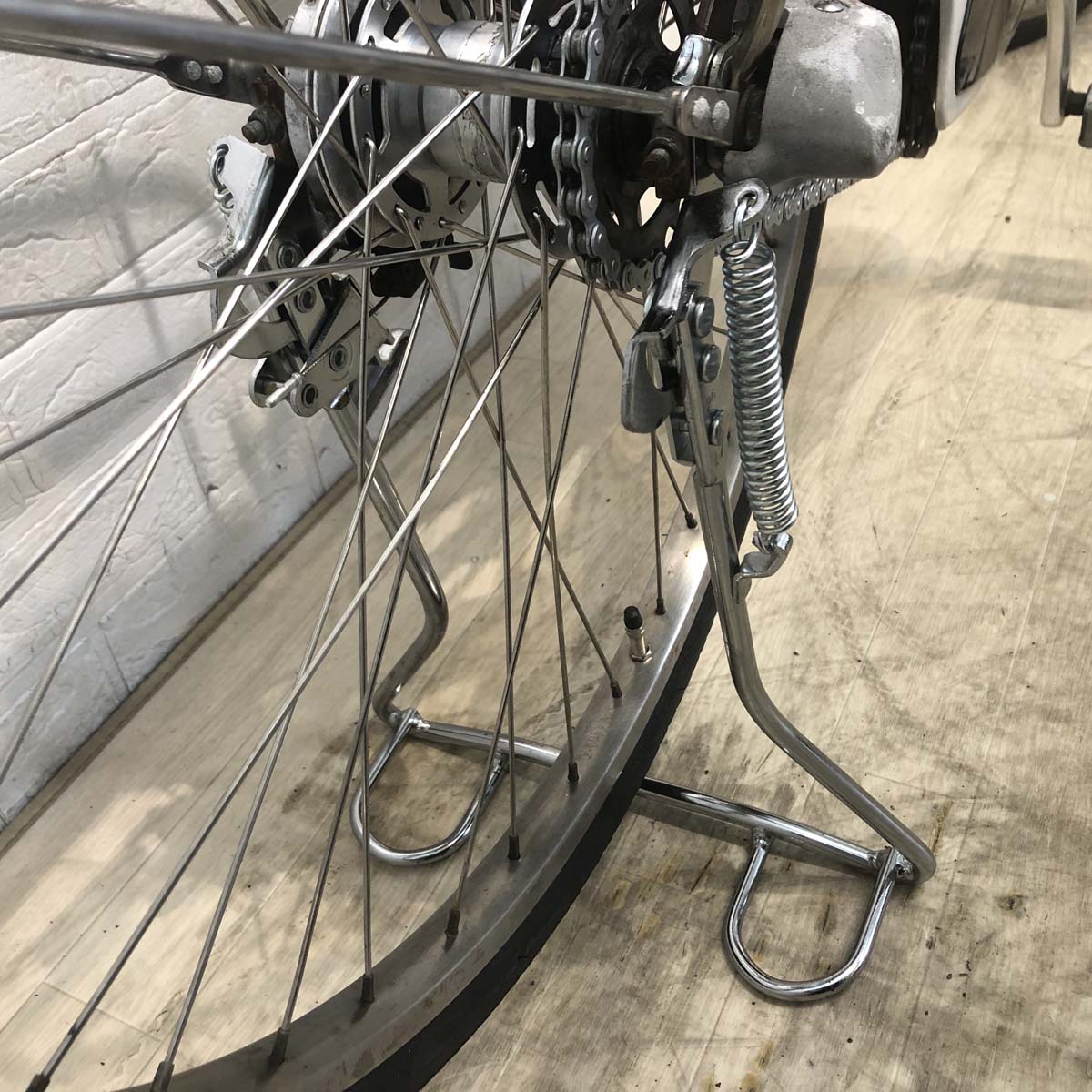 中古電動自転車 パナソニック ビビNX ブラウン 26インチ YG094