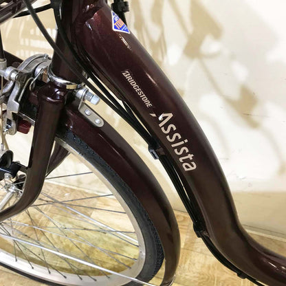 ブリヂストン アシスタ ベーシック ブラウン 26インチ KA064 【中古車】