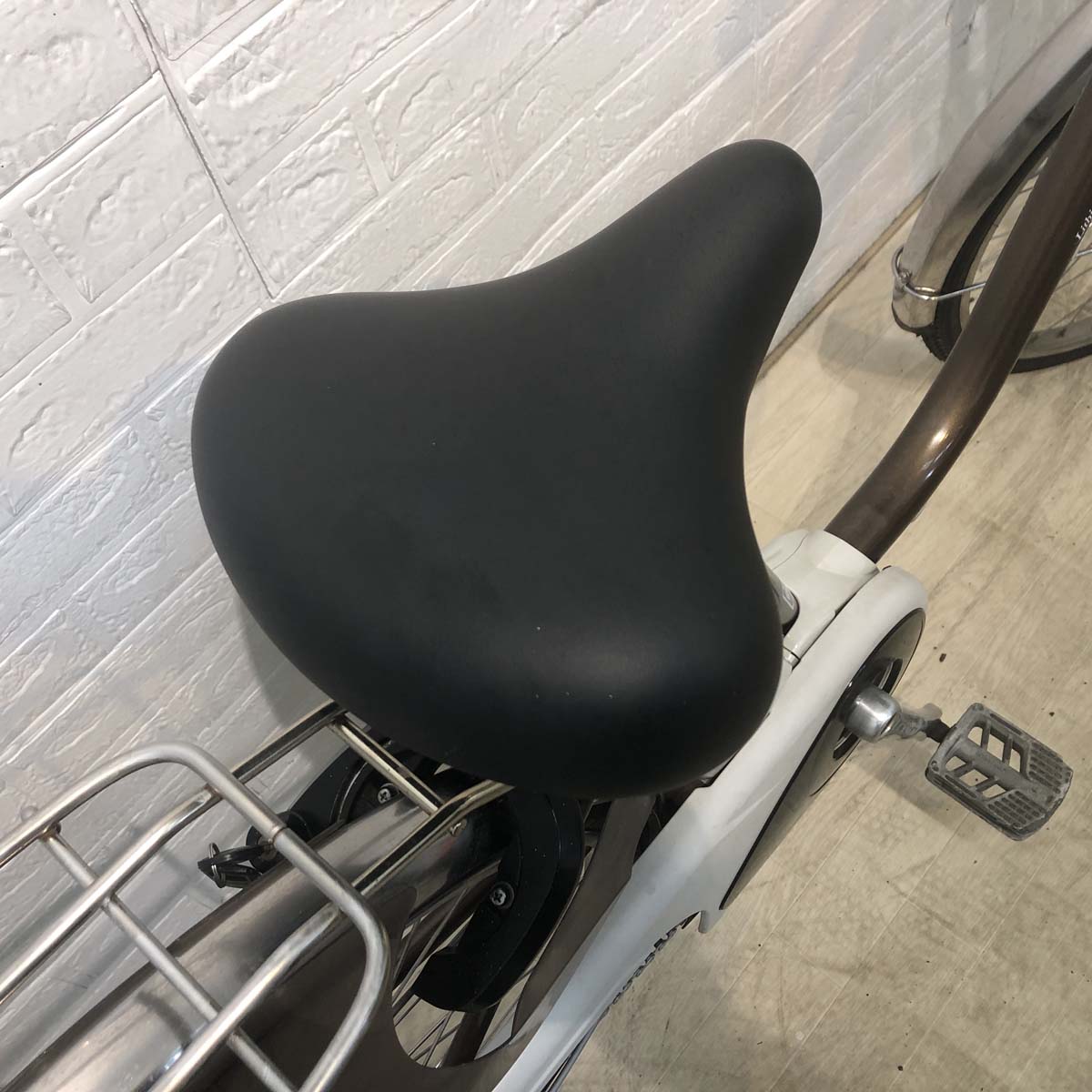 中古電動自転車 パナソニック ビビNX ブラウン 26インチ YG094