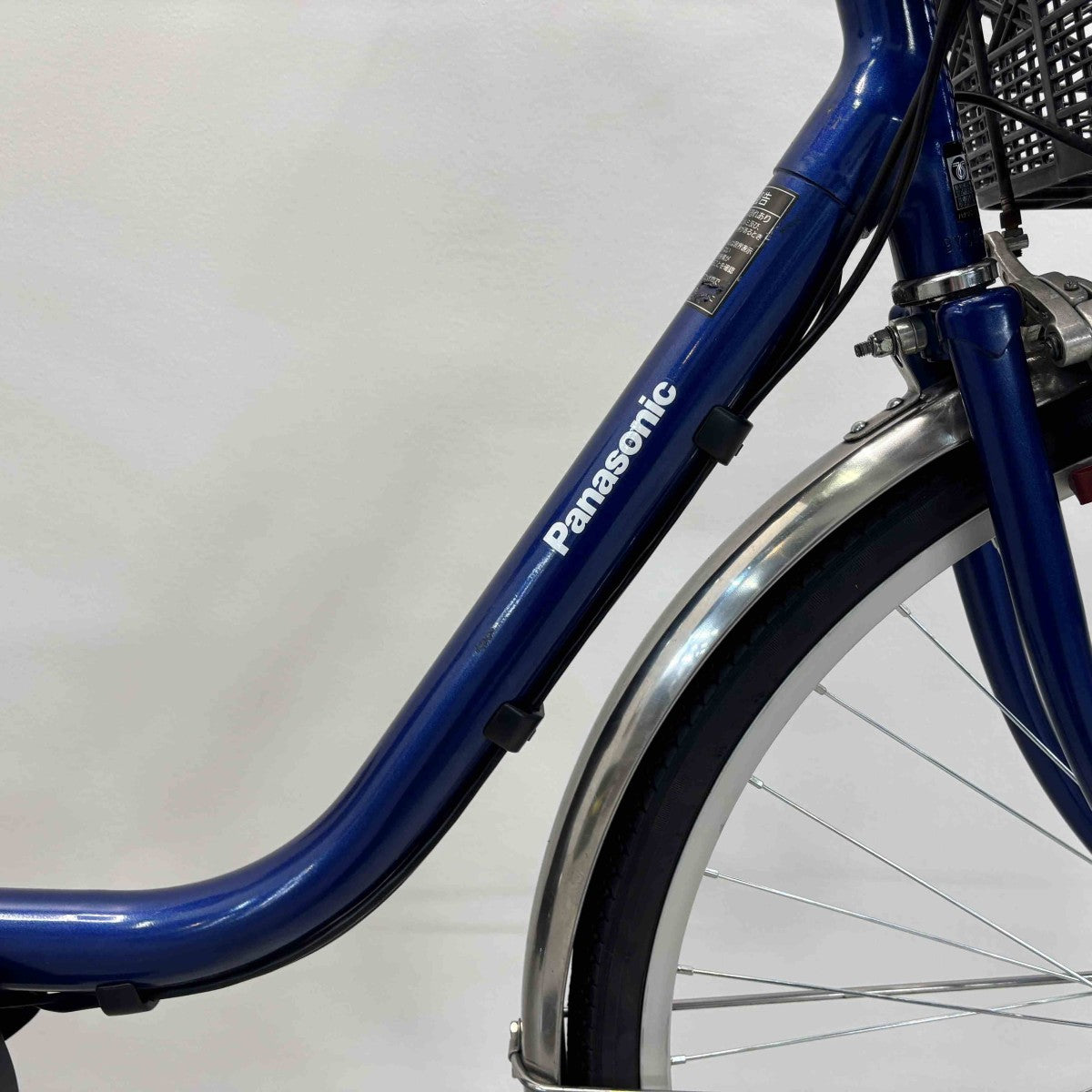 中古電動自転車 パナソニック ビビSX ブルー 26インチ YJ115
