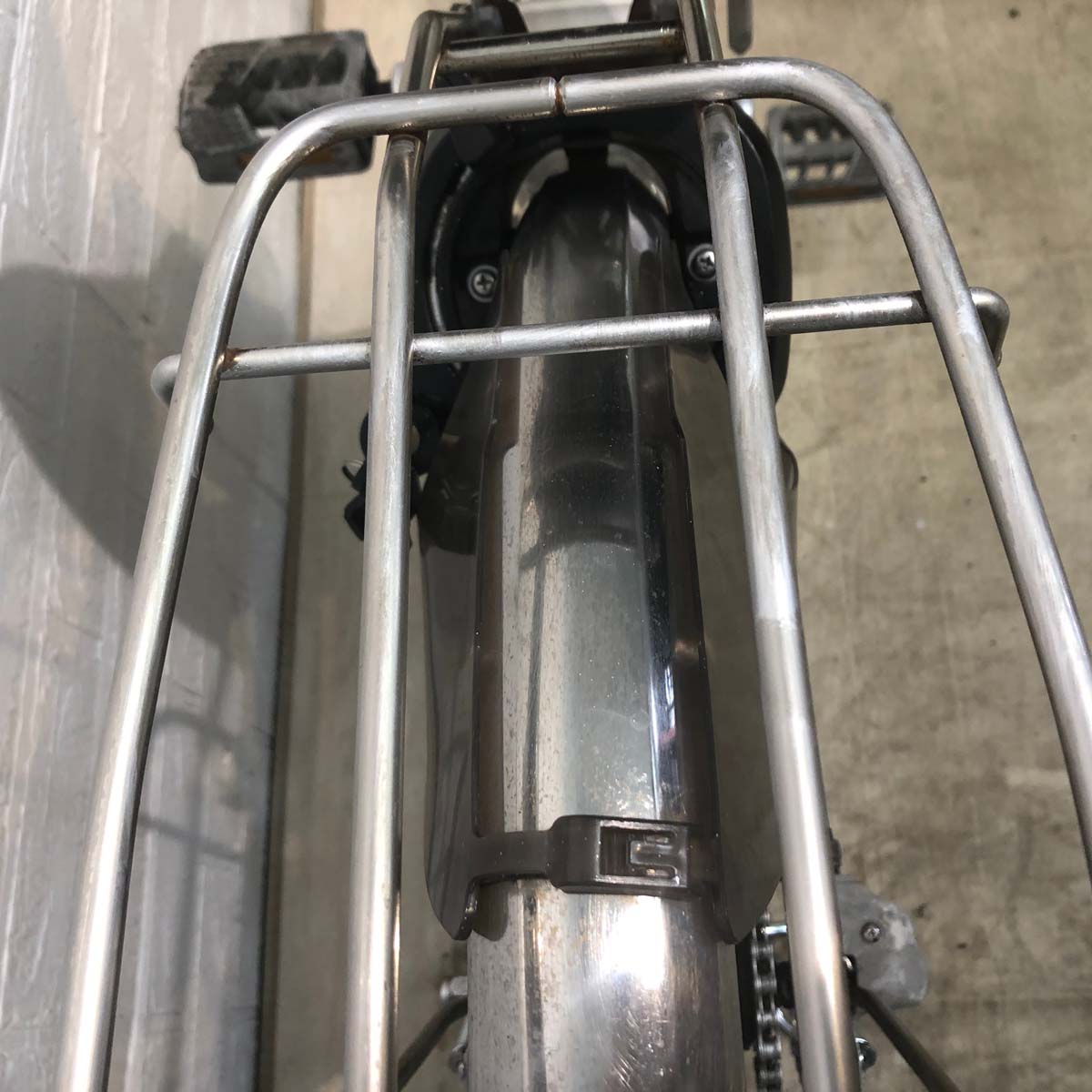 中古電動自転車 パナソニック ビビNX ブラウン 26インチ YG094
