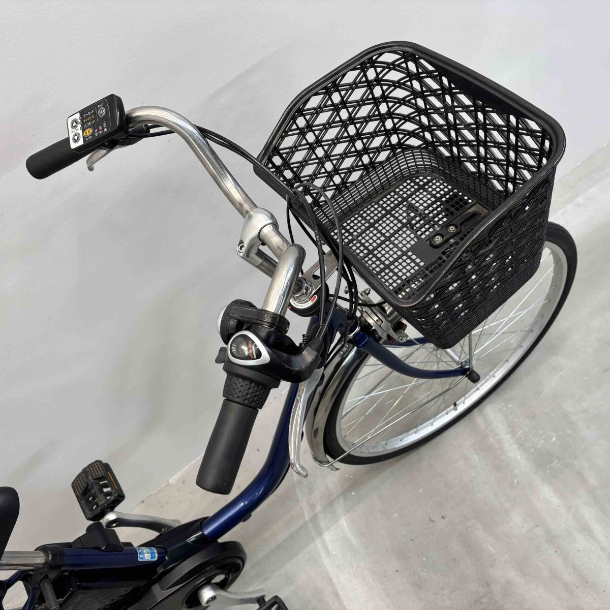 中古電動自転車 パナソニック ビビSX ブルー 26インチ YJ115