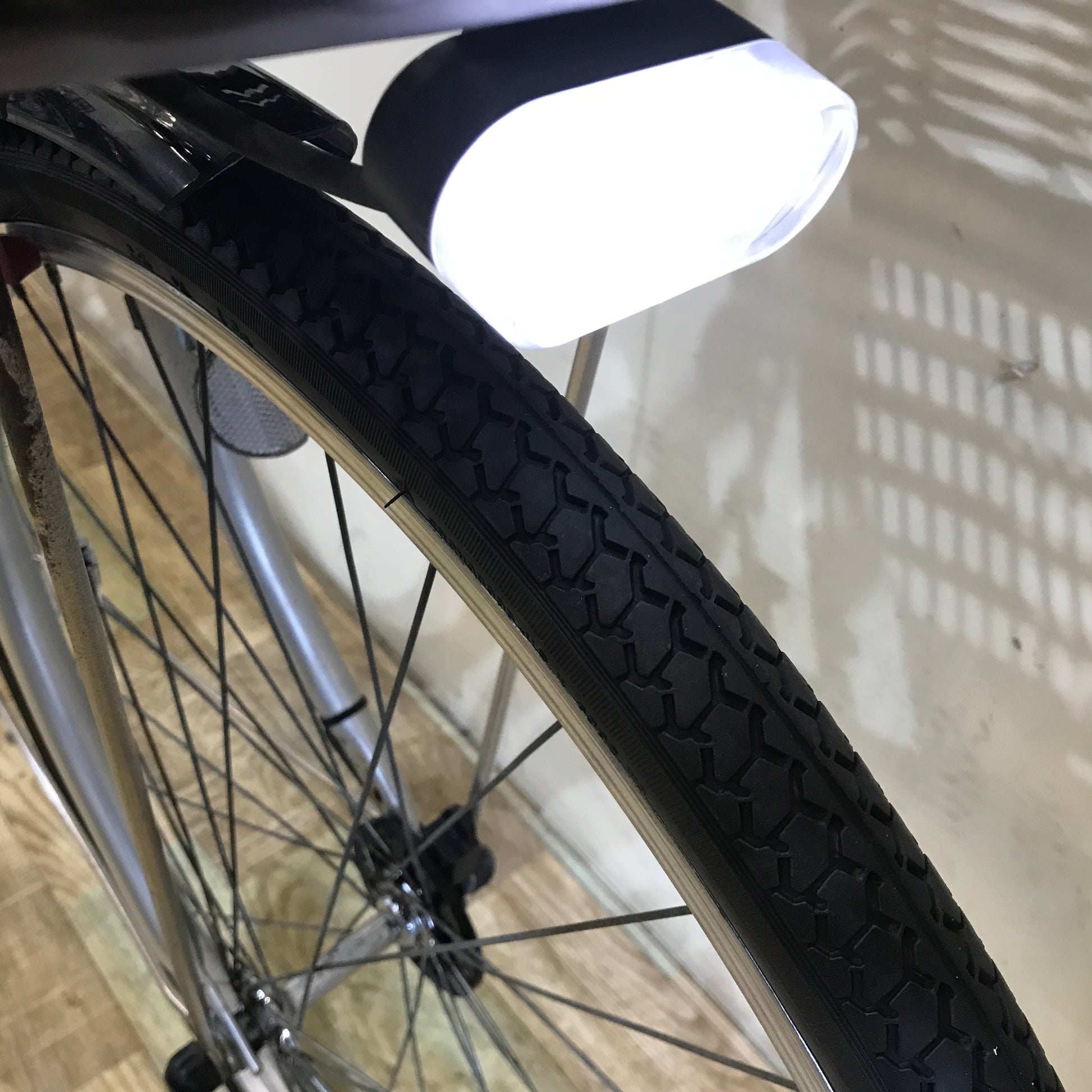 中古電動自転車 ヤマハ PAS ナチュラ S シルバー 26インチ KF089 