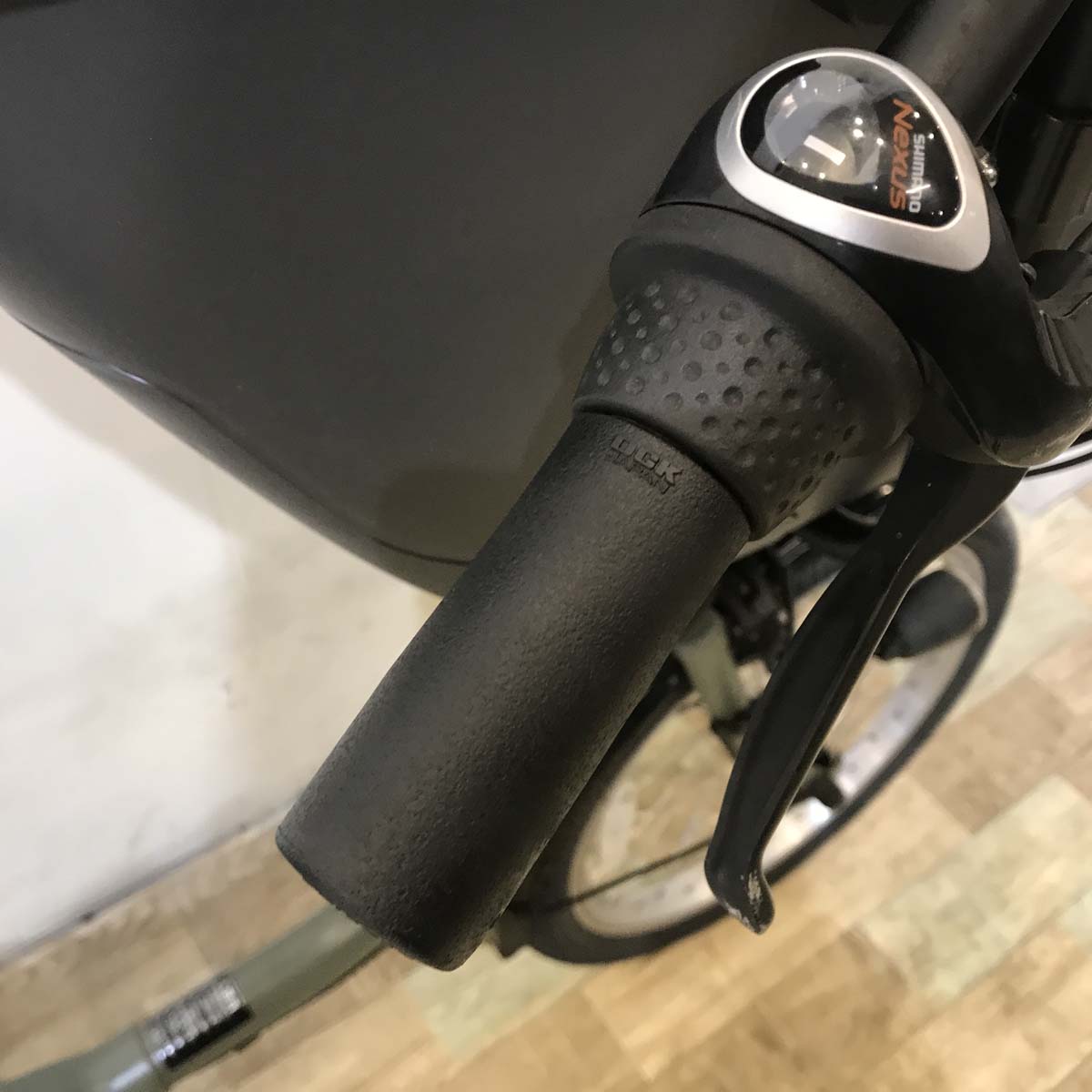 中古電動自転車 パナソニック ギュット クルーム DX カーキ 20インチ KA065