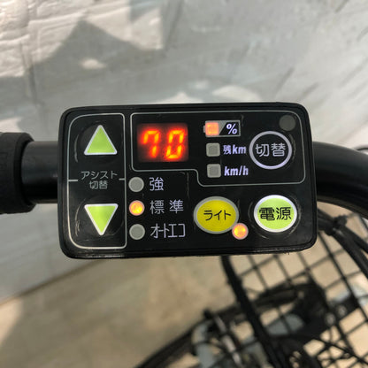 ブリヂストン bikke 2 e ビッケ ツー イー グレー 20インチ YU082 【中古車】